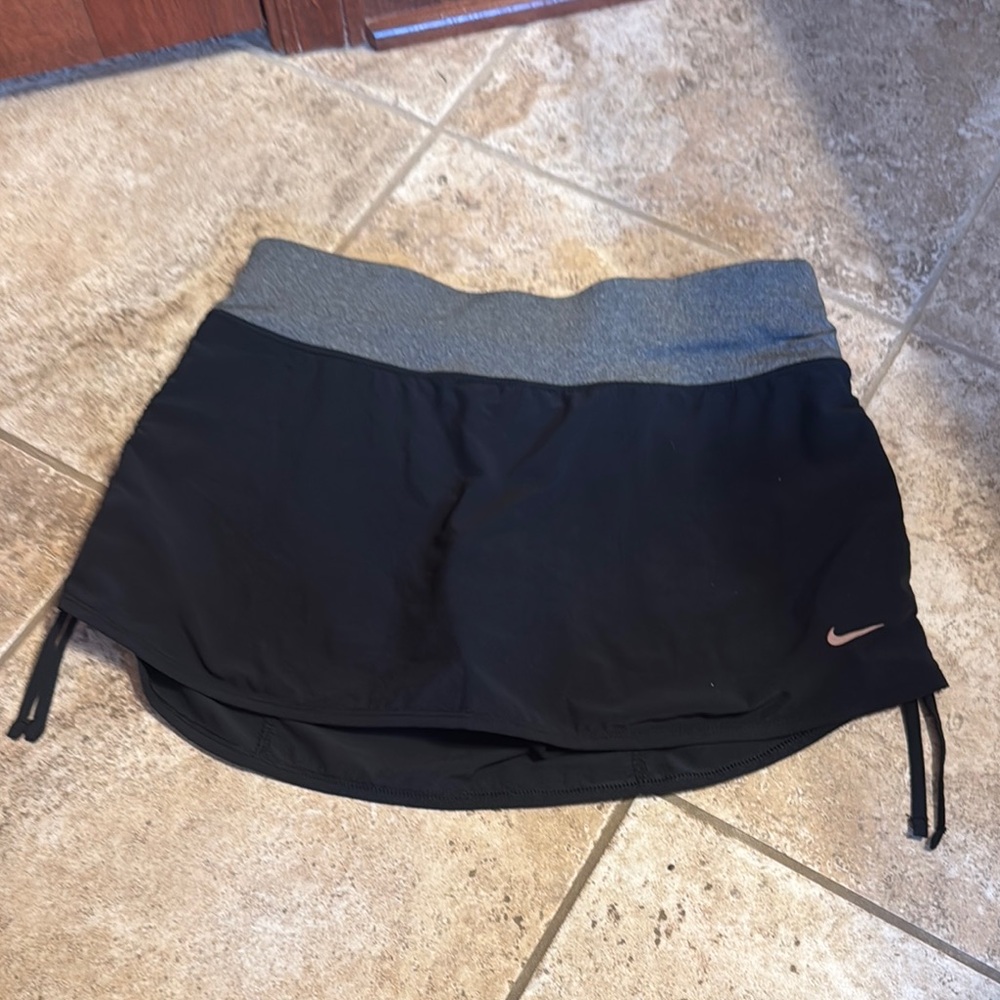 Nike Black and Gray Athletic Skort